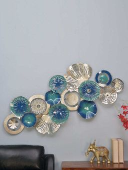 At Home by Nilkamal - Coral Reef Wall Decor Sea Green