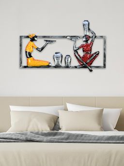 At Home by Nilkamal - Tribal Ladies Wall Decor Multicolor