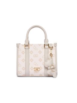 Akiki London - Women Holborn Box Satchel Bag With Detachable Strap - Off-White