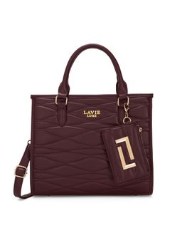 Lavie Luxe - Women's Quad Handbag (Wine)