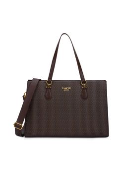 Lavie Luxe - Women's Wella Laptop Handbag (Brown) (XL)