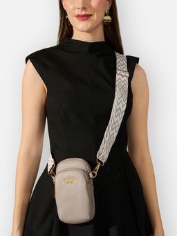 Lavie Luxe - Women Mobile Vertical26 2-Compartment - Taupe (S)