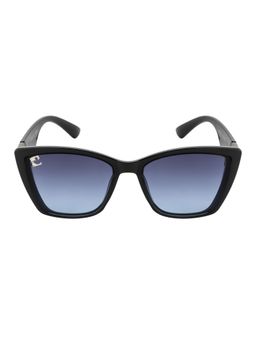 Clark N Palmer - Smoke Blue Gradient Lens Cat Eye Sunglasses for Women-Cnp-St103-C3 (54)