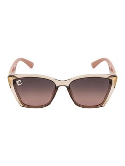 Clark N Palmer - Brown Gradient Lens Cat Eye Sunglasses for Women-Cnp-St103-C5 (54)