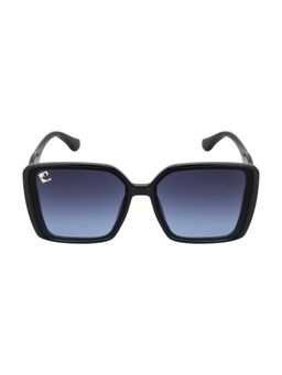 Clark N Palmer - Smoke Blue Gradient Lens Square Sunglasses For Women-CNP-ST108-C3 (57)
