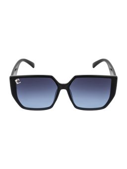 Clark N Palmer - Smoke Blue Gradient Lens Square Sunglasses For Women-CNP-ST113-C3 (56)