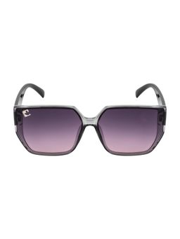 Clark N Palmer - Purple Gradient Lens Square Sunglasses For Women-CNP-ST113-C6 (56)
