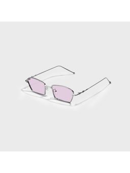 SAM AND MARSHALL - Darian Uv Protection Pink Rectangle Sunglass for Unisex-Darian_Pink_20073