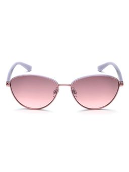 IDEE - 100% Uv Protected Oval Pink Sunglasses for Women-Ids3136C3Sg (58)