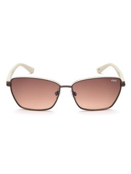 IDEE - 100% Uv Protected Square Brown Sunglasses for Women-Ids3137C2Sg (59)