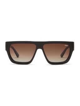 IDEE - 100% Uv Protected Square Brown Sunglasses for Men-Ids3157C2Psg (57)