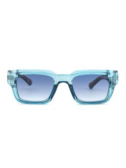IRUS - 100% Uv Protected Rectangular Blue Sunglasses for Men-Irs1413C4Sg (48)
