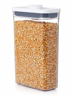 OXO - Good Grips Pop Containers Slim Rectangle 1.8 Litres Bpa-Free Plastic Clear