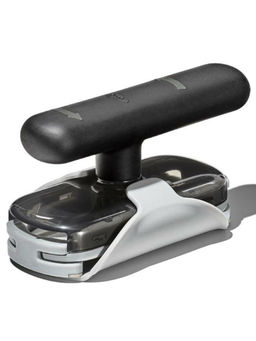 OXO - Good Grips Twisting Jar Opener with Basepad Stainless Steel Black