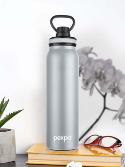 Pexpo - Austin Grey Stainless Steel Vacuum Insulated Hot & Cold Flask - 740ml