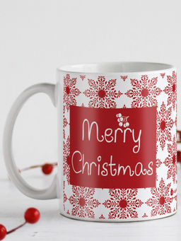 Indigifts - Christmas Mugs Merry Christmas Printed Coffee Mug 330ml