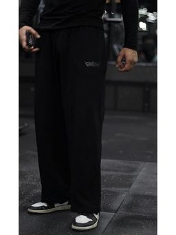 Grow - Black Solid Track Pant