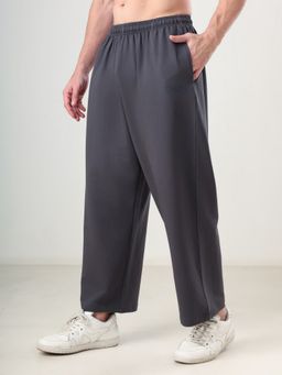 Grow - Grey Solid Track Pant