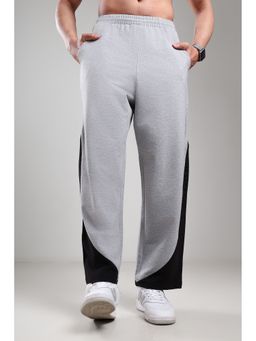 Grow - Off White Colorblock Track Pant