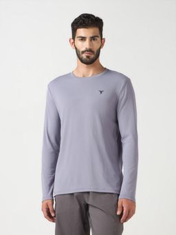 Technosport - Purple Solid T-Shirt