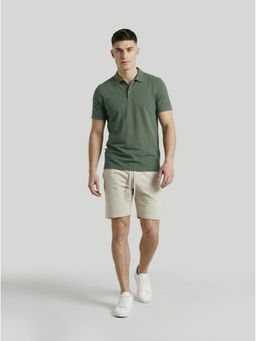 Technosport - Green Solid Polo T-Shirt