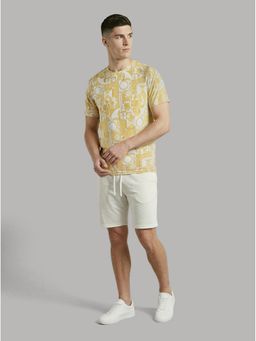 Technosport - Yellow Abstract T-Shirt