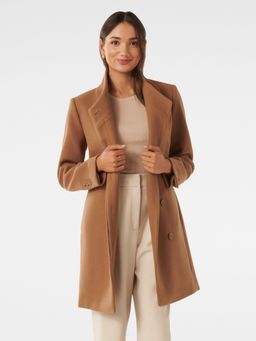 Forever New - Debbie Petite Funnel Collar Coat
