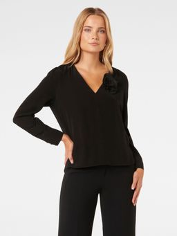 Forever New - Tiffany Rosette Top