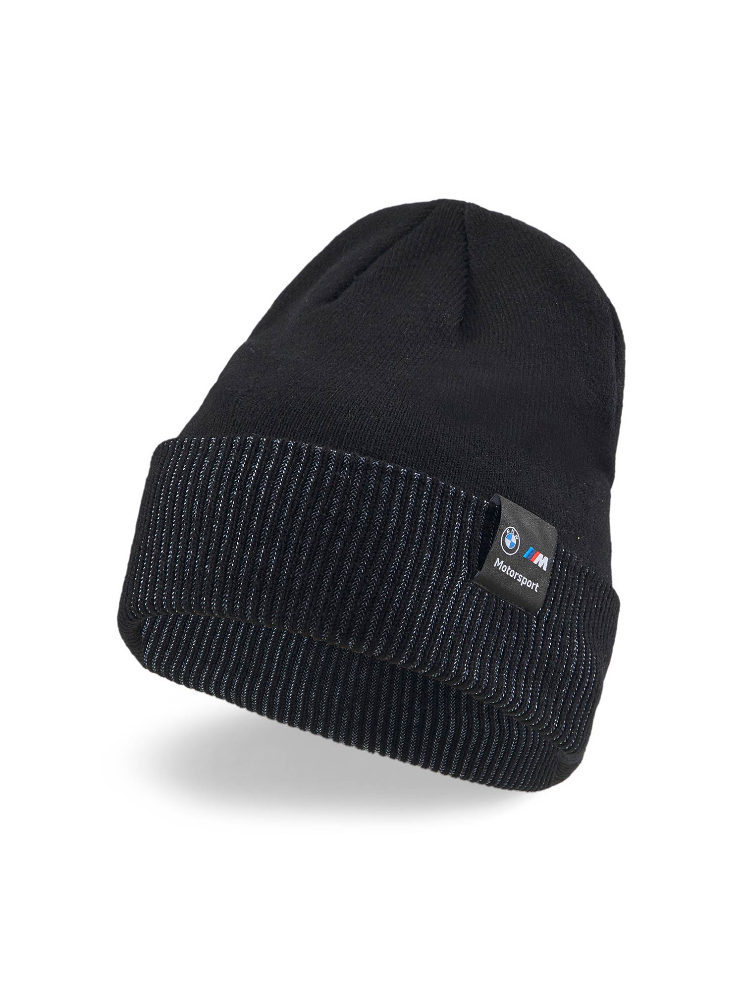 Buy Puma Bmw Mms Classic Cuff Black Beanie Online