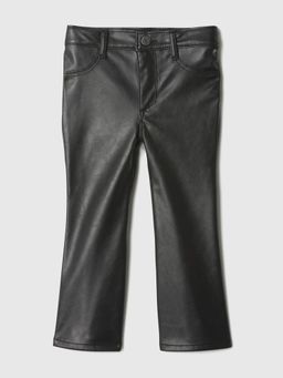 GAP - Black Girl's Regular Fit High-Rise Trousers