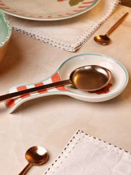 The Wishing Chair - Tea Garden Handpainted Ceramic Spoon Rest