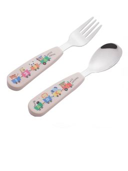 Viners - 2 Piece Cutlery Set With Travel Case 1-Fork, 1-Spoon, 1-Travel Case (Pack of 2)