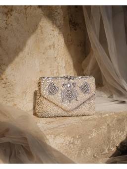 AYE VI - Ivory Niloufar Pochette Clutch