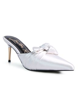 London Rag - Solid White Heels