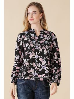 Gipsy - Black Rayon Top