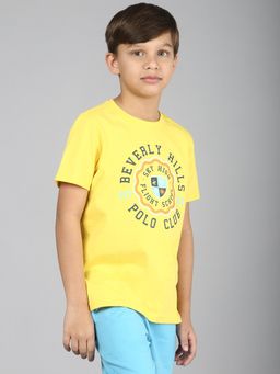 Beverly Hills Polo Club - Sky High Flight School Tee Yellow