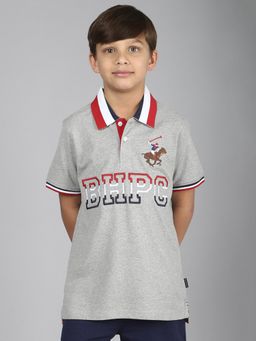 Beverly Hills Polo Club - Bold & Gold Polo Grey