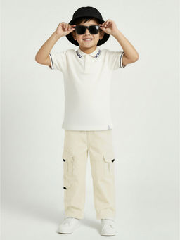 max - Boys Solid Polo T-Shirt