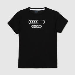 max - Boys Print Round Neck T-Shirt