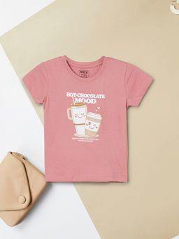 max - Girls Printed T-Shirt