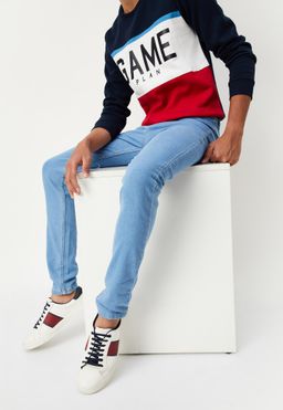 max - Boys Straight Fit Washed Jeans