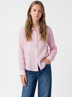 max - Girls Embroidered Shirt