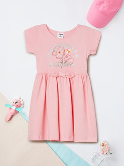 max - Girls Applique A-Line Dress