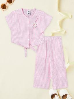max - Girls Checked Co-Ord Set