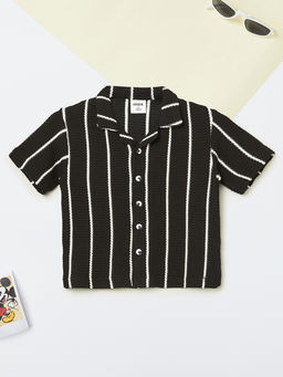 max - Boys Knit Striped Shirt