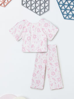 max - Girls Floral Print Co-Ord Set