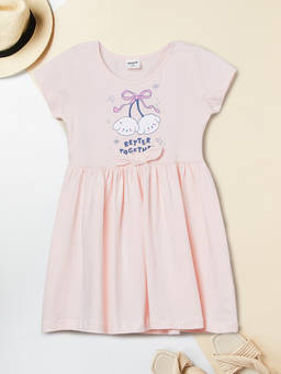 max - Girls Printed Dress