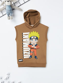 max - Boys Naruto Hooded T-Shirt