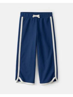 Carter's - Toddler Girl French Terry Wide-Leg Pants - Blue