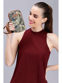 HAMELIN - The Mobile Sling Bag Maple Zipped Green